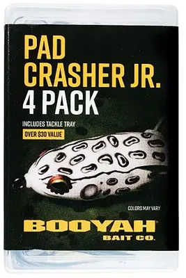 BOOYAH Eco System Junior Pad Crasher Frog 4-Pack Kit