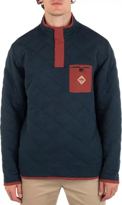 Hurley Middleton Quilted 1/4 Fleece Jacket