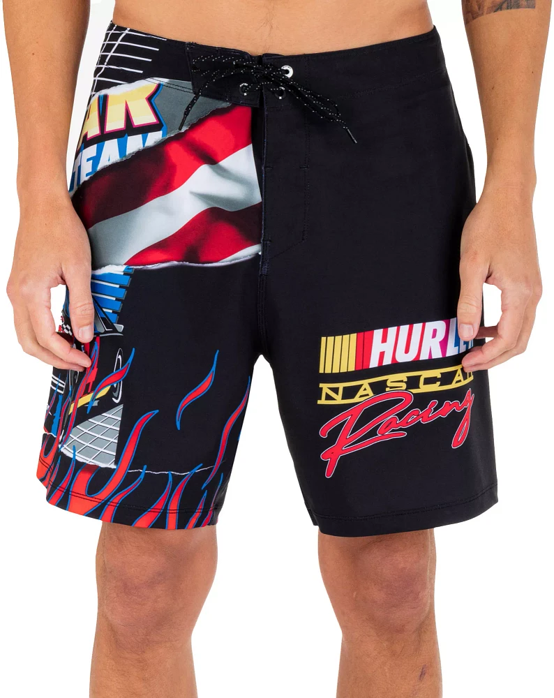 Hurley Men's Phantom-Eco NASCAR Racing 20” Boardshorts