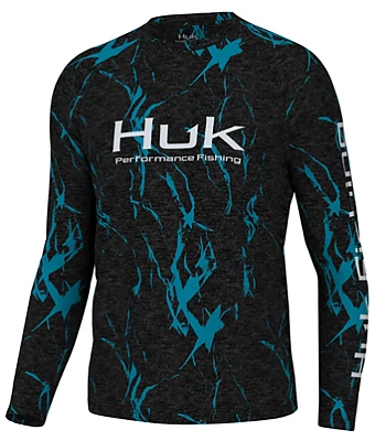 HUK Men's Kelp Wash Pursuit Long Sleeve T-Shirt