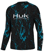 HUK Men's Kelp Wash Pursuit Long Sleeve T-Shirt