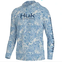 HUK Men's Pursuit Fin Flats Hoodie