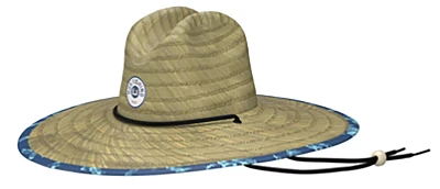 HUK Men's Palm Wash Straw Hat