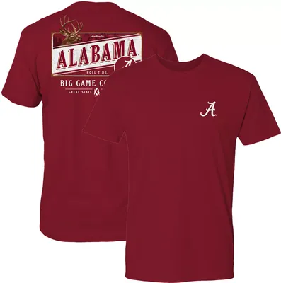 Great State Clothing Men's Alabama Crimson Tide Big Game T-Shirt