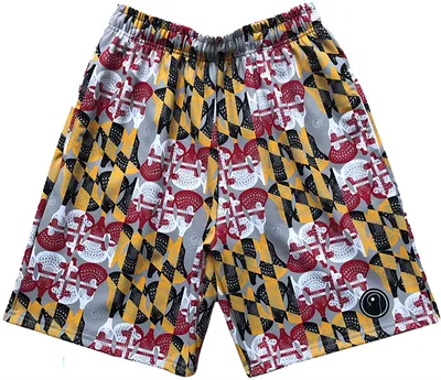 LAX SO HARD Youth Maryland Flag Performance Lacrosse Shorts