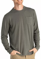 Free Fly Men's Bamboo Flex Long Sleeve Pocket Tee