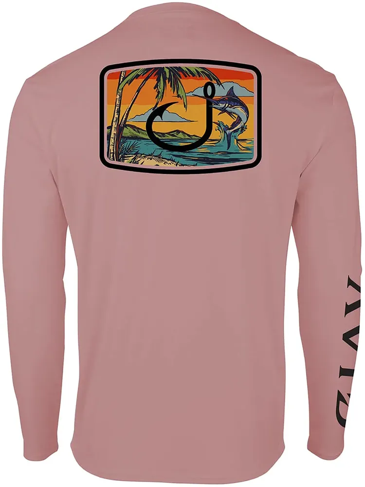 Avid Men's Tropics Icon Avidry Long Sleeve Crew Shirt