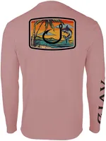 Avid Men's Tropics Icon Avidry Long Sleeve Crew Shirt