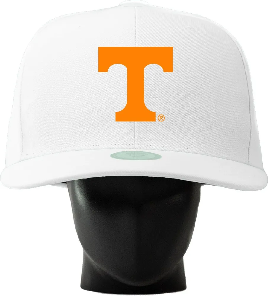 Noggin Boss Tennessee Volunteers White Oversized Hat