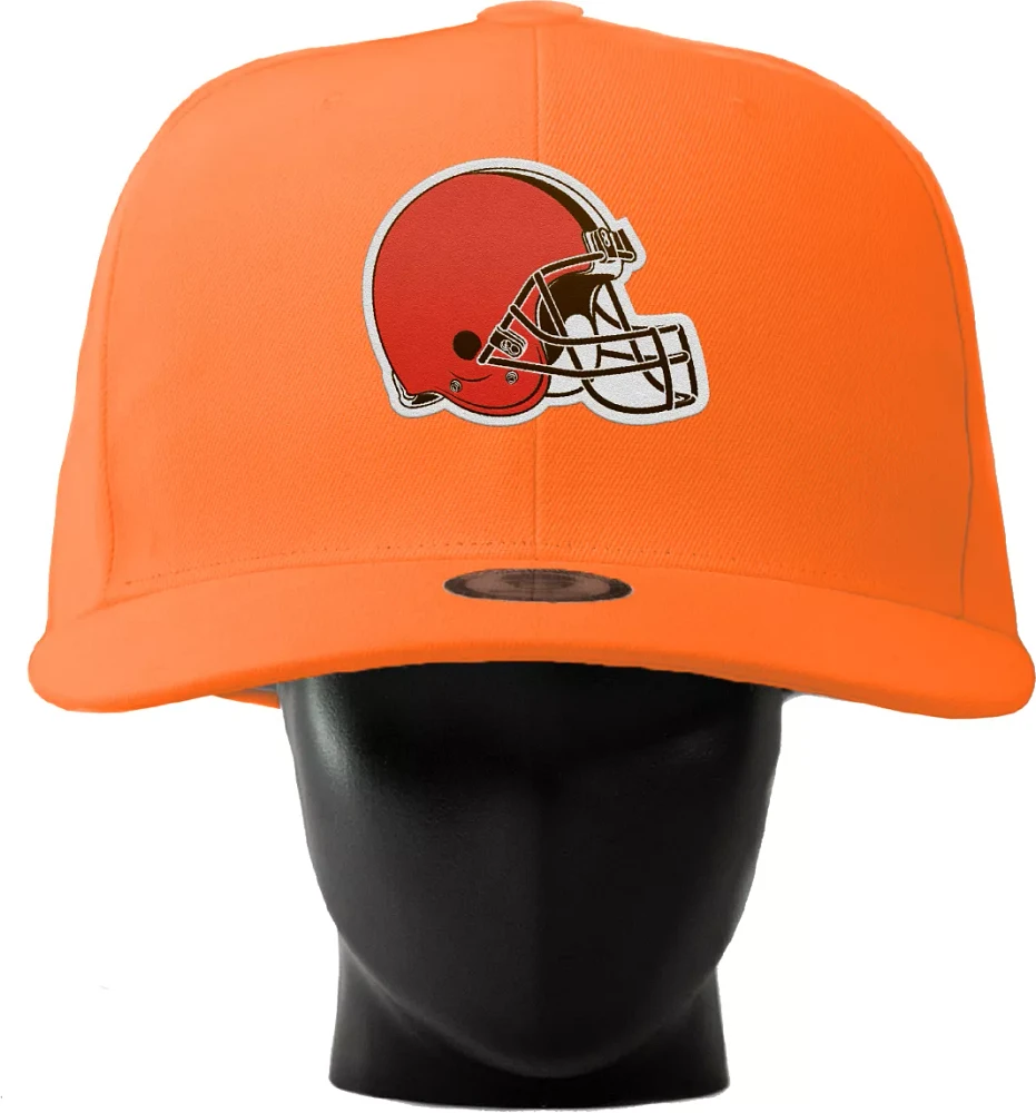 Noggin Boss Cleveland Browns Orange Oversized Hat