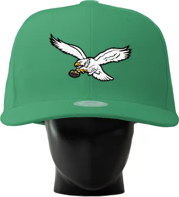 Noggin Boss Philadelphia Eagles Throwback Kelly Green Oversized Hat