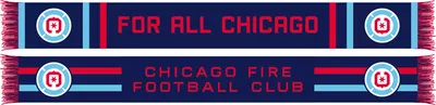 Ruffneck Scarves Chicago Fire Classic Bar Scarf