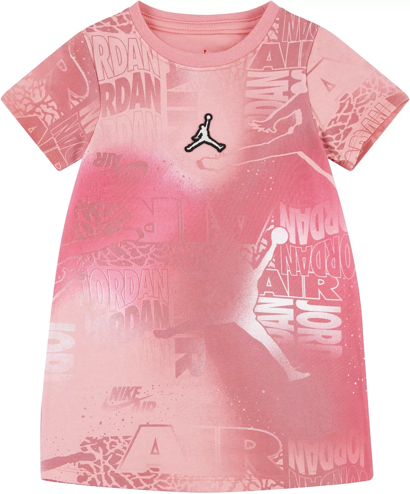 Jordan Little Girls' Essentials Printed Dress