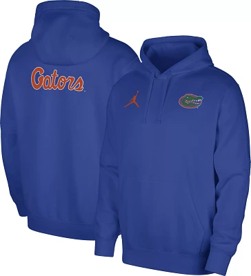 Jordan Men's Florida Gators Blue Football Team Issue Club Fleece Pullover Hoodie