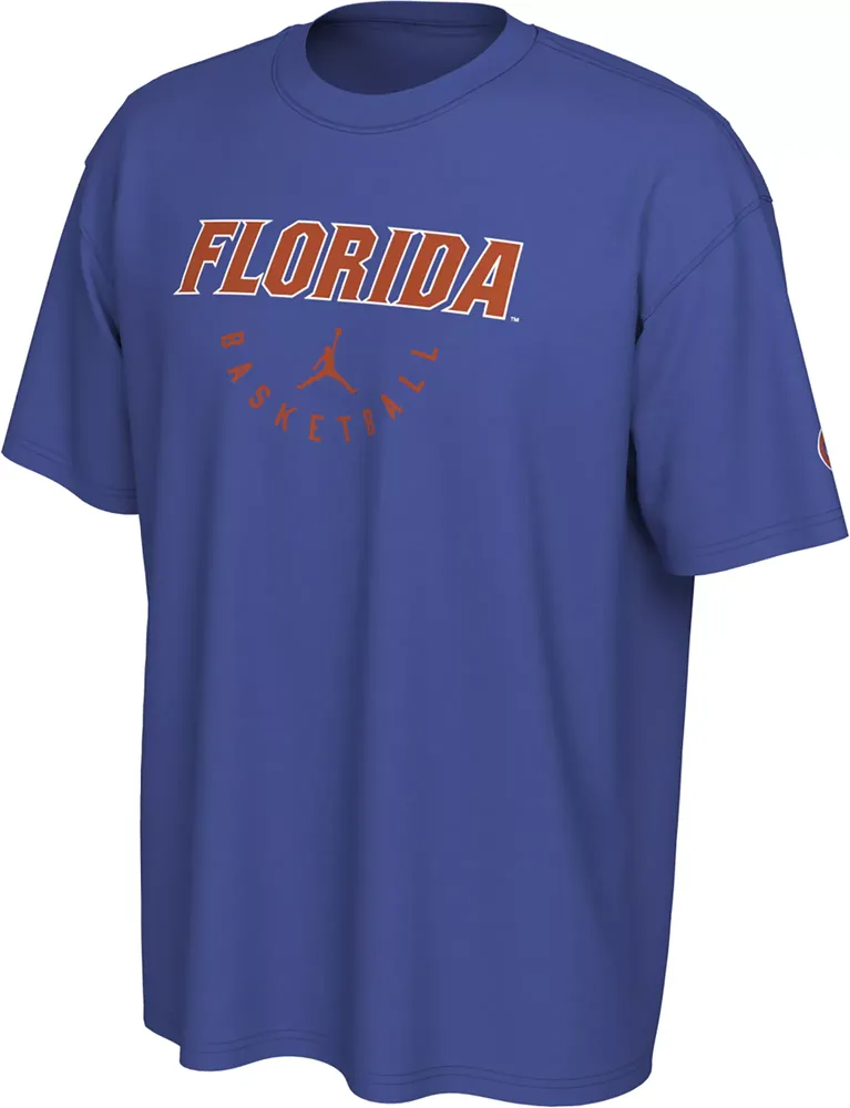 Jordan Men's Florida Gators Royal MX90 Basketball T-Shirt