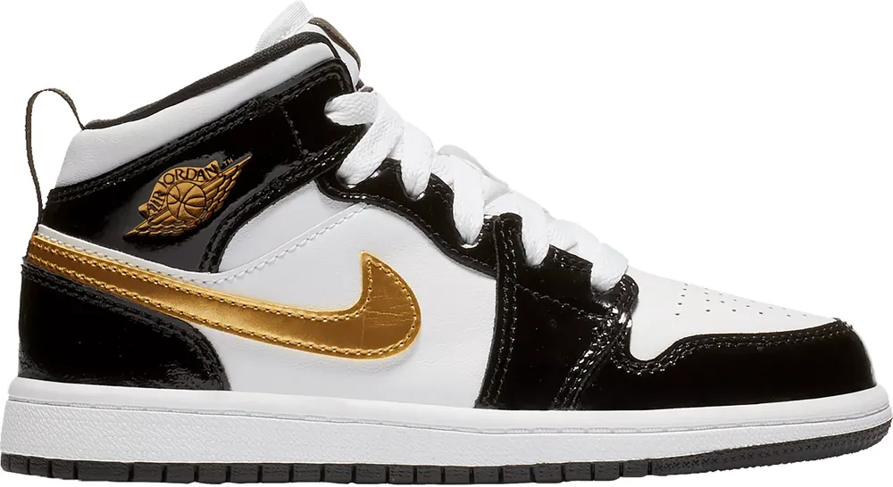 Jordan Kids' Preschool Air Jordan 1 Mid SE Basketball Shoes