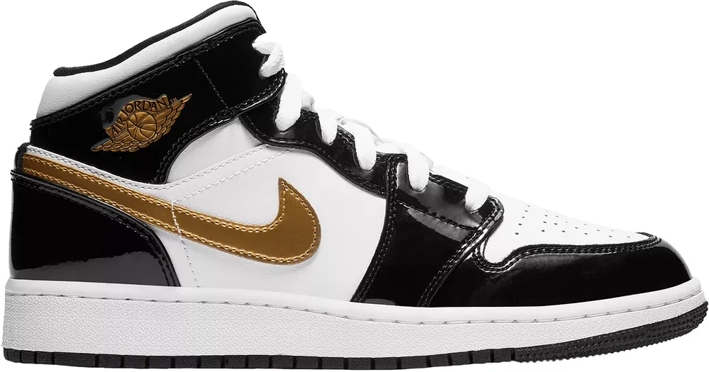 Jordan Kids' Grade School Air Jordan 1 Mid SE Basketball Shoes