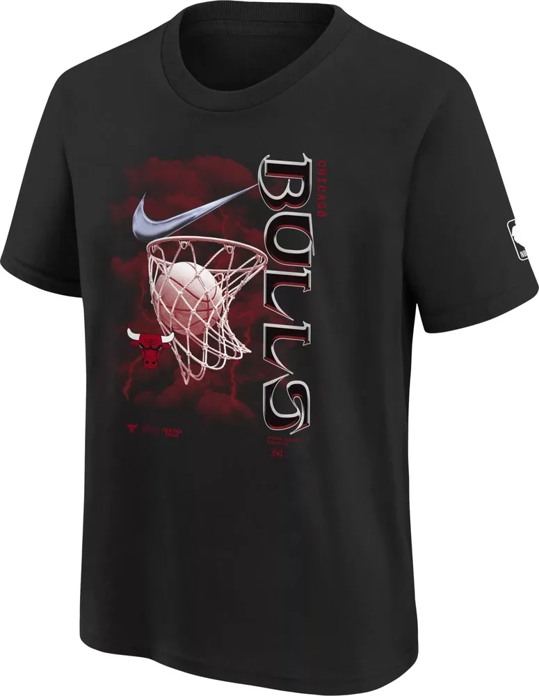 Nike Youth 2023-24 City Edition Chicago Bulls Courtside Max90 T-shirt