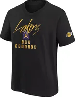 Jordan Youth 2023-24 City Edition Los Angeles Lakers Courtside Max90 T-shirt