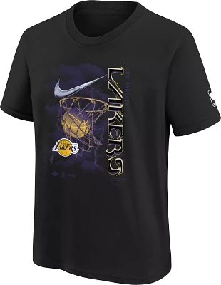 Nike Youth 2023-24 City Edition Los Angeles Lakers Courtside Max90 T-shirt