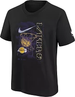 Nike Youth 2023-24 City Edition Los Angeles Lakers Courtside Max90 T-shirt