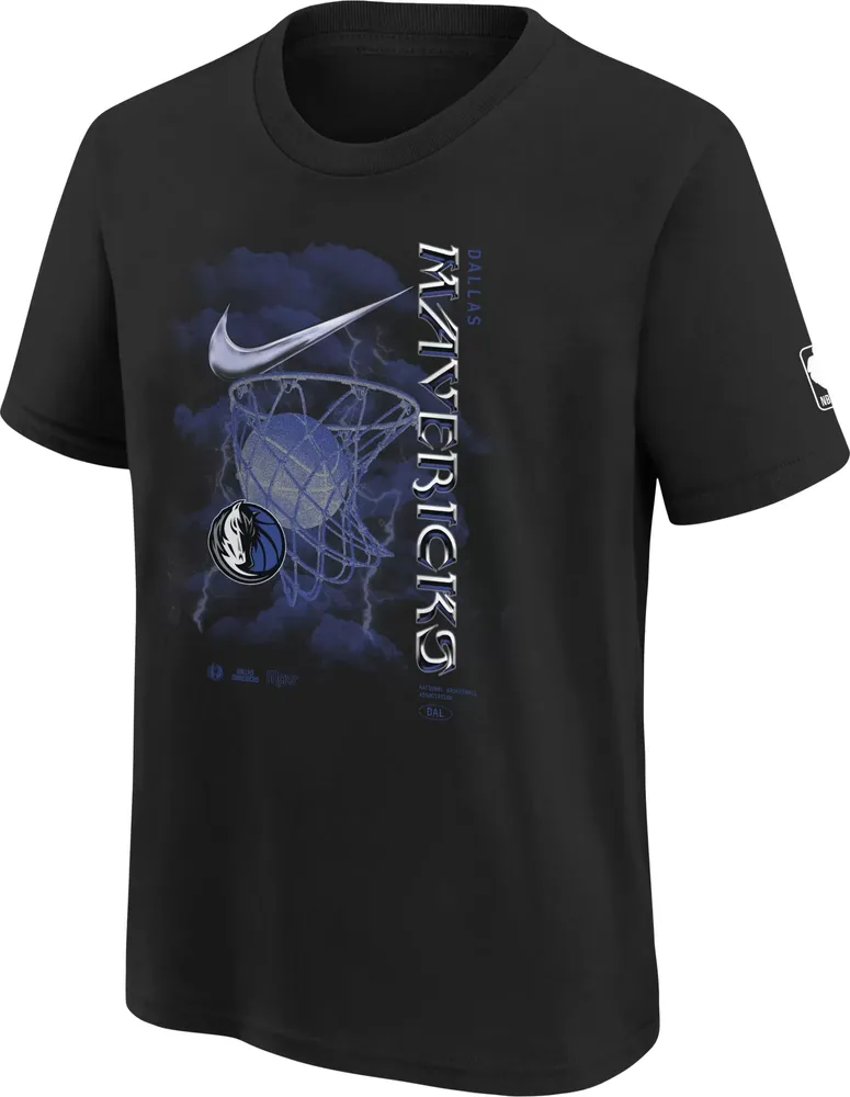 Nike Youth 2023-24 City Edition Dallas Mavericks Courtside Max90 T-shirt