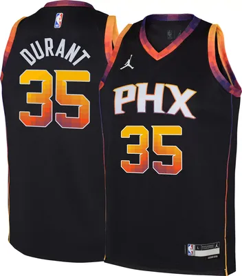 Jordan Youth Phoenix Suns Kevin Durant #35 Black Statement Swingman Jersey
