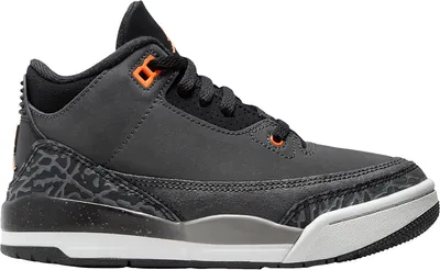 Air Jordan 3 Retro Kids' Preschool Basketball Shoes