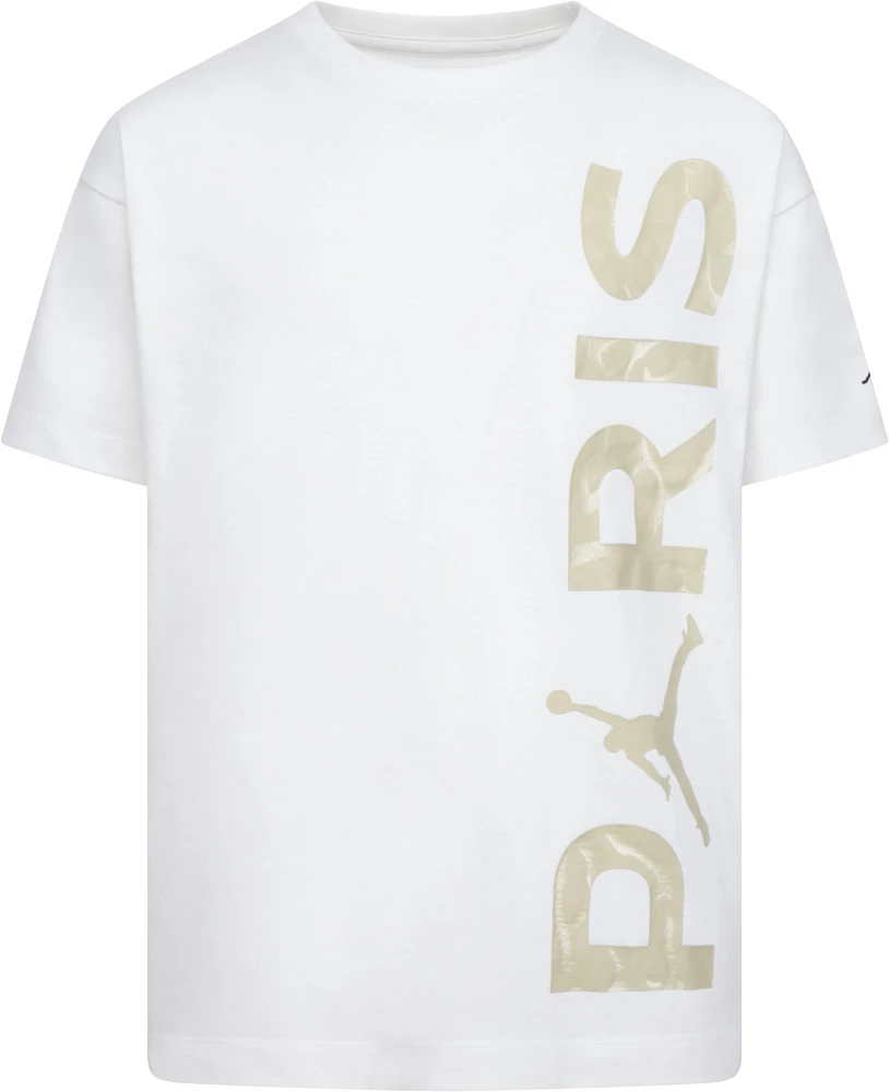 Jordan Youth Paris Saint-Germain Wordmark White T-Shirt