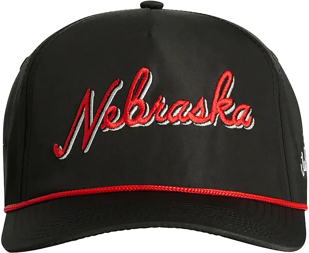 Bad Birdie Adult Nebraska Rope Golf Hat