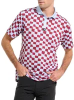 Bad Birdie Men's Check Mate Polo