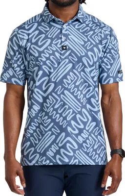 Bad Birdie Men's Mazed and Confused Golf Polo