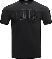 Pro Standard Men's Boston Celtics Black Logo Team T-Shirt