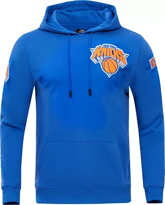 Pro Standard Men's New York Knicks Royal Chenille Pullover Hoodie