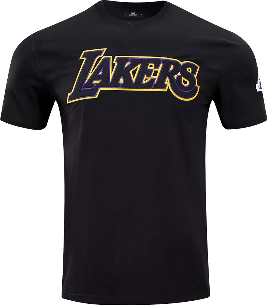 Pro Standard Men's Los Angeles Lakers Chenille T-Shirt