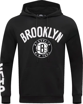 Pro Standard Men's Brooklyn Nets Black Pullover Fleece Hoodie