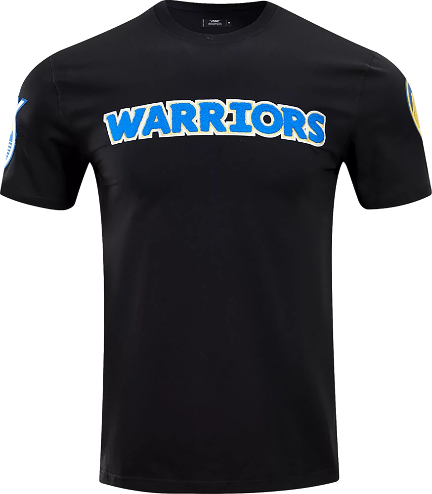 Pro Standard Men's Golden State Warriors Chenille T-Shirt