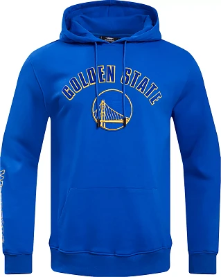 Pro Standard Men's Golden State Warriors Royal Pullover Fleece Hoodie