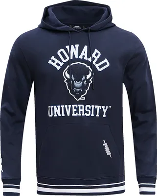 Pro Standard Men's Howard Bison Blue Stacked Logo Hoodie