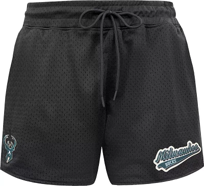 Pro Standard Women's Milwaukee Bucks Mesh Shorts