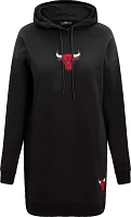 Pro Standard Women's Chicago Bulls Black Hooded Dress