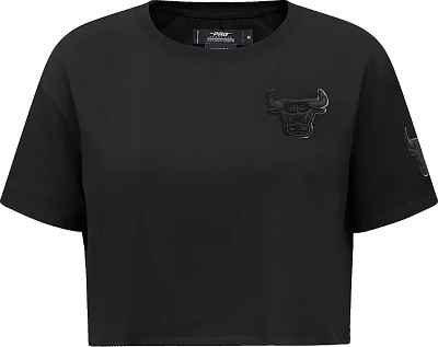 Pro Standard Women's Chicago Bulls Black Boxy T-Shirt