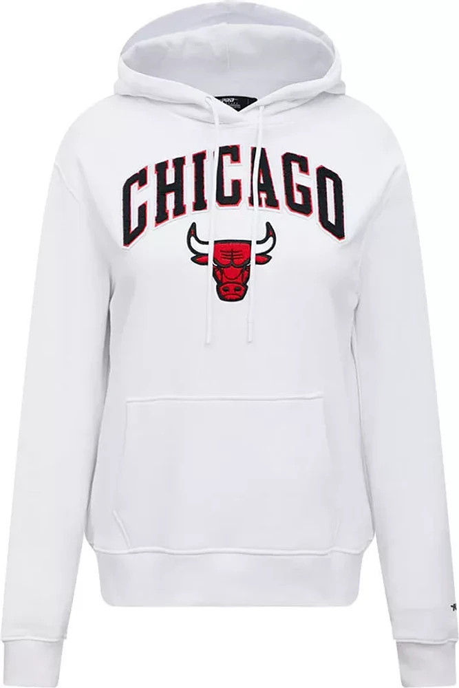 Pro Standard Women's Chicago Bulls Fleece Pullover Hoodie