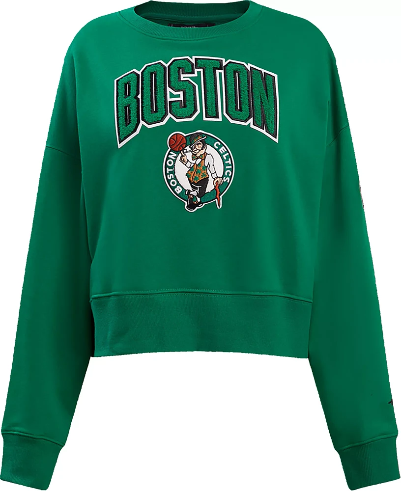 Pro Standard Women's Boston Celtics Fleece Crewneck Sweater