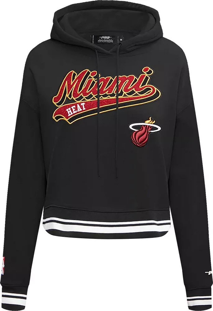 Pro Standard Women's Miami Heat Script Hoodie