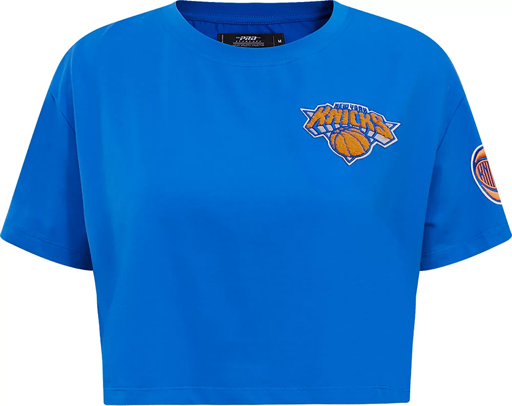 Pro Standard Women's New York Knicks Royal Boxy T-Shirt