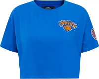 Pro Standard Women's New York Knicks Royal Boxy T-Shirt