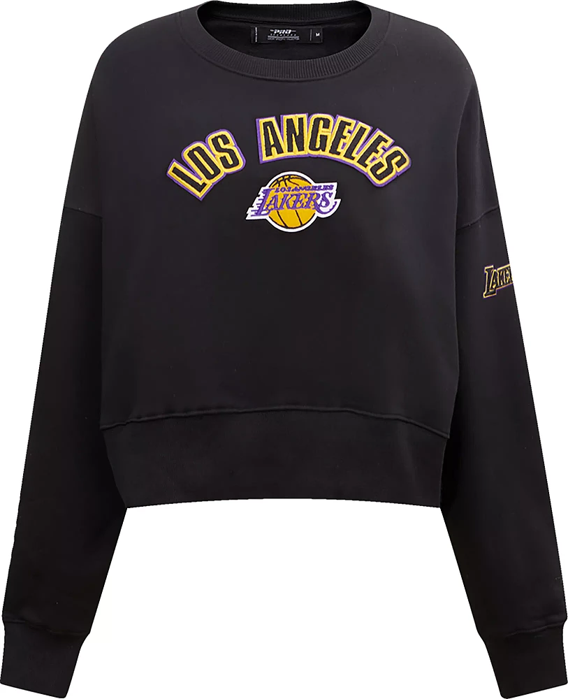 Pro Standard Women's Los Angeles Lakers Fleece Crewneck Sweater