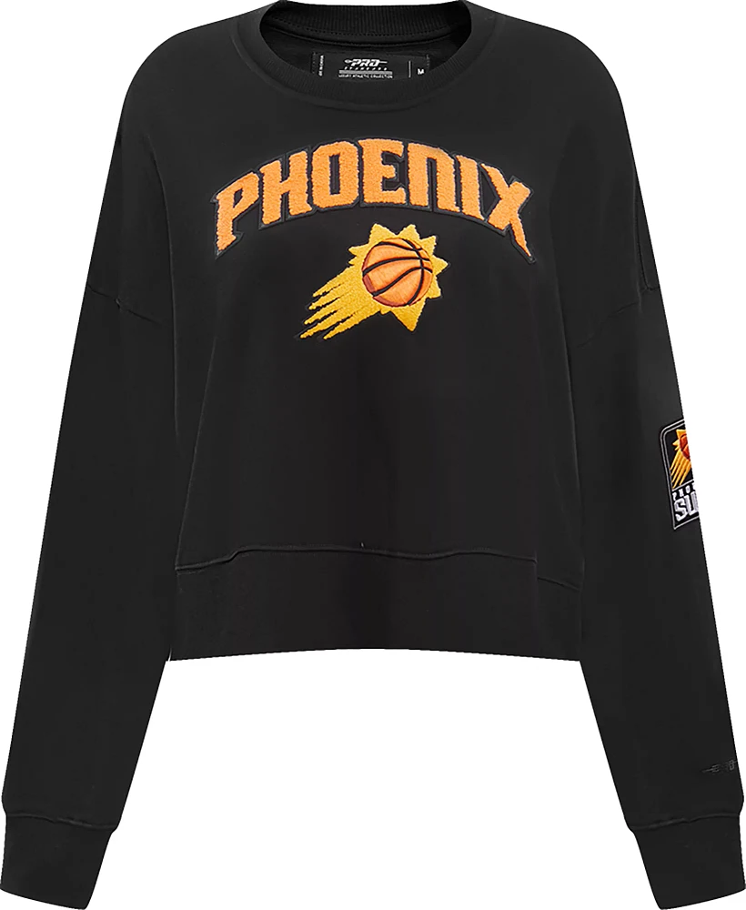 Pro Standard Women's Phoenix Suns Black Fleece Crewneck Sweater