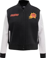 Pro Standard Women's Phoenix Suns Black Wool Varsity Jacket